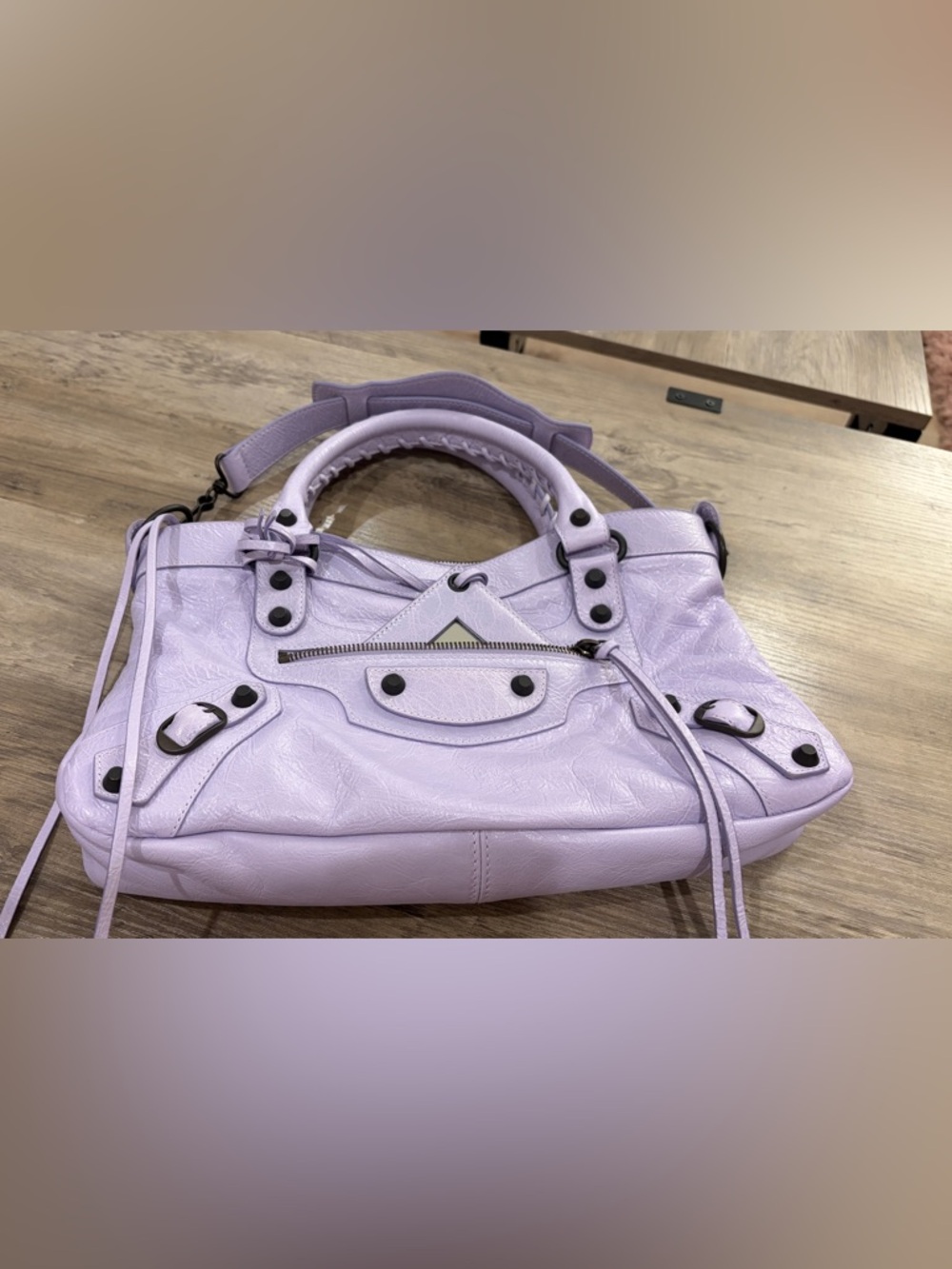 🌟 Balenciaga WOMEN'S LE CITY FIRST BAG IN PARMA - Picture 2 of 9